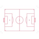 Precision A5 Football Pro-Coach Notepad (Pack 6)