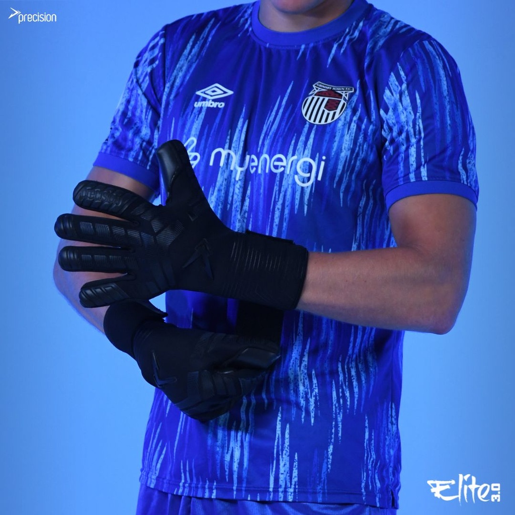 Precision Elite 3.0 Blackout Contact Junior Goalkeeper Gloves
