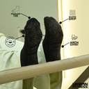 Urban Fitness Junior Yoga Pilates Fitness Low Rise Grip Socks